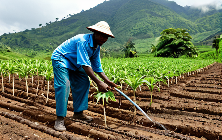 적도 기니에서 발생한 자연재해 사례 - Tropical Rain Adaptation**

"A resilient-looking home in Equatorial Guinea, constructed with strong ...